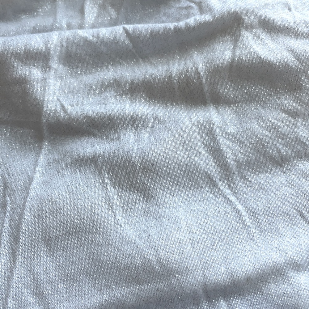 Free People Shimmery White Tank Top - Picture 8 of 8
